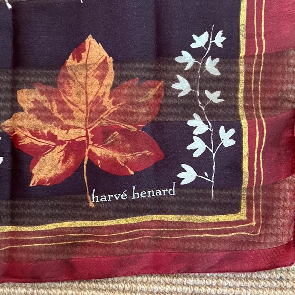 Large Italian Scarf for Fall by Harve Benard.